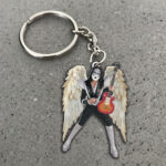 KISS x Ace Frehley Custom Shape 2-sided Keychain - MAITM13491