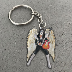 KISS x Ace Frehley Custom Shape 2-sided Keychain - MAITM13491