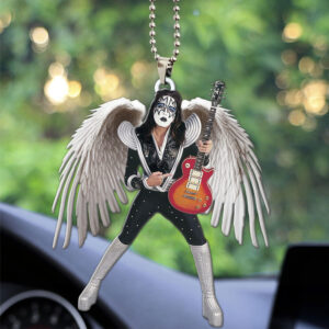 KISS x Ace Frehley Custom shape 2-sided Acrylic Car Ornament - MAITM13457