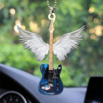 KISS x Ace Frehley Custom shape 2-sided Acrylic Car Ornament - MAITM13597