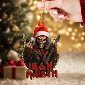 Iron Maiden Custom Shape 2-sided Acrylic Ornament – TMTHU1384