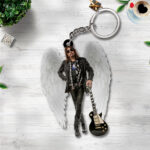 Ace Frehley Custom Shape 2-sided Keychain - TMTHU1581