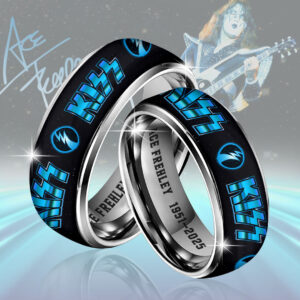 KISS x Ace Frehley Custom Alloy Ring - TMTHU1566