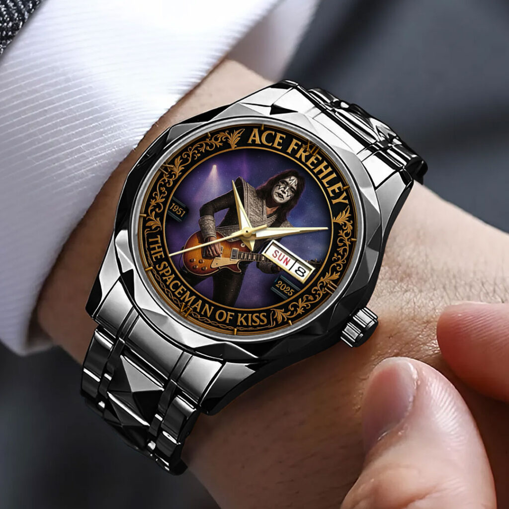 KISS x Ace Frehley Alloy Luxury Quartz Watch – TMTHU1754 | Gifnestbuys