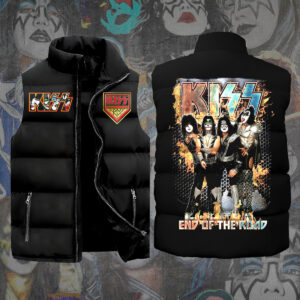 KISS 3D Sleeveless Down Jacket - ANHNV 1905