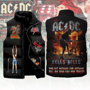 AC/DC 3D Sleeveless Down Jacket - ANHNV 3027
