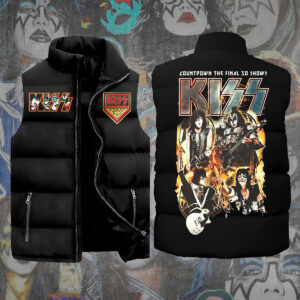 KISS 3D Sleeveless Down Jacket - ANHNV 3065