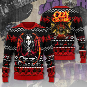 Black Sabbath x Ozzy Osbourne Ugly Sweater - ANHNV 5730