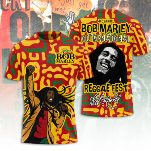 Bob Marley 3D Apparel - ANHNV 5841