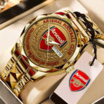 Arsenal FC 140th Anniversary Alloy Luxury Quartz Watch - TMTHU1767