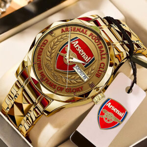 Arsenal FC 140th Anniversary Alloy Luxury Quartz Watch - TMTHU1767