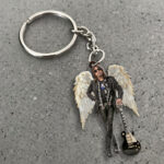 Ace Frehley Custom Shape 2-sided Keychain - MAITM13462