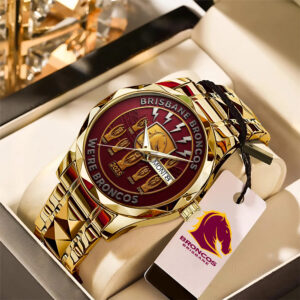 Brisbane Broncos Alloy Luxury Quartz Watch - TMTHU1289