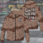 Anti Social Social Club x NASCAR Daytona 3D Windbreaker Jacket – TANTN17560