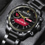 Arizona Cardinals x Rolex Black Stainless Steel Watch - MAITM13200