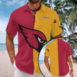 Arizona Cardinals Short Sleeve Button-Down Shirt - MAITM13545