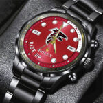 Atlanta Falcons x Rolex Black Stainless Steel Watch - MAITM13226