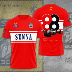 Ayrton Senna 3D Apparel - TANTN 7607