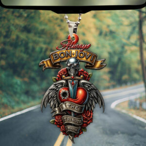 Bon Jovi Custom shape 2-sided Acrylic Car Ornament - TMTHU1716