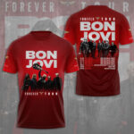 Bon Jovi Forever Tour 3D Apparel - TMTHU1721