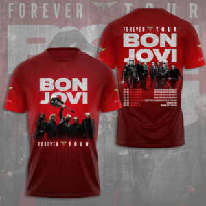 Bon Jovi Forever Tour 3D Apparel - TMTHU1721