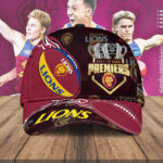 Brisbane Lions Back To Back Premiers Classic Cap - TMTHU1526