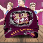 Brisbane Lions Back To Back Premiers Classic Cap - TMTHU1706