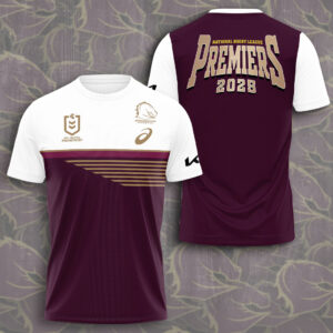 Brisbane Broncos 3D Apparel - TMTHU1290