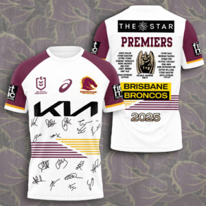 Brisbane Broncos 3D Apparel - TMTHU1306