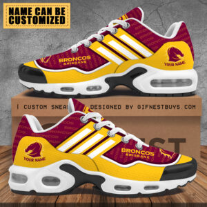 Personalized Brisbane Broncos Air Max Shoes - TMTHU1755