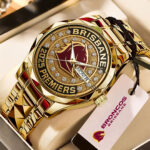 Brisbane Broncos Alloy Luxury Quartz Watch - TMTHU1336