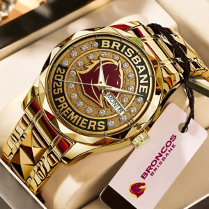 Brisbane Broncos Alloy Luxury Quartz Watch - TMTHU1336