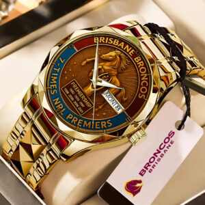 Brisbane Broncos Alloy Luxury Quartz Watch - TMTHU1751