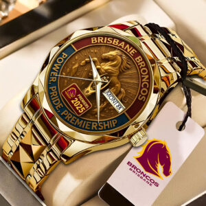 Brisbane Broncos Alloy Luxury Quartz Watch - TMTHU1301