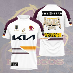 Brisbane Broncos 3D Apparel - TMTHU1286