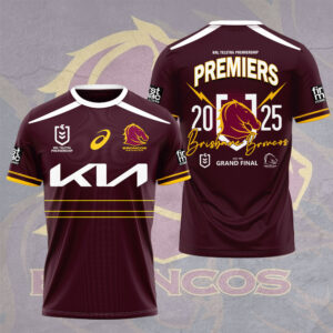 Brisbane Broncos 3D Apparel - TMTHU1409