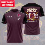 Personalized Brisbane Broncos 3D Apparel - TMTHU1257