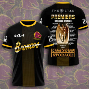 Brisbane Broncos 2025 3D Apparel - TMTHU1739
