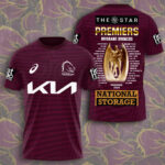 Brisbane Broncos 2025 3D Apparel - TMTHU1741