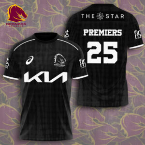 Brisbane Broncos Premiers 3D Apparel - TMTHU1691