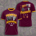 Brisbane Lions x Brisbane Broncos 3D Apparel - TMTHU1332