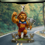 Brisbane Lions Custom Shape 1-sided Acrylic Car Ornament – TMTHU1266
