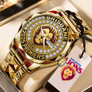 Brisbane Lions Alloy Luxury Quartz Watch - TMTHU1371