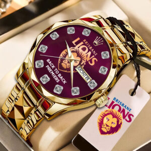 Brisbane Lions Alloy Luxury Quartz Watch - TMTHU1453