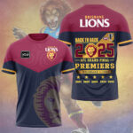 Brisbane Lions 3D Apparel - TMTHU1240