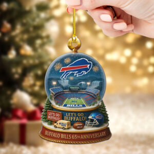 Buffalo Bills Custom Shape 2-sided Acrylic Ornament – TMTHU1522