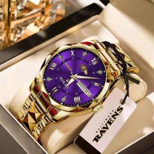 Baltimore Ravens x Rolex Alloy Luxury Quartz Watch - MAITM13384