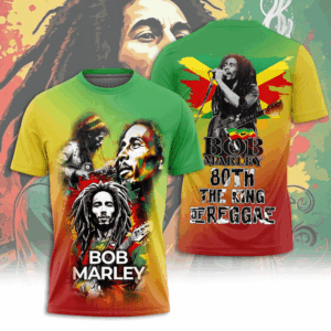 Bob Marley 3D Apparel - ANHNV 5995