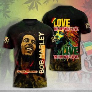 Bob Marley 3D Apparel - HUANNM 4103