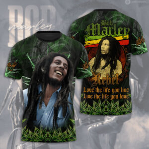 Bob Marley 3D Apparel - HUANNM 4168